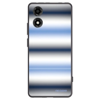 Picasee fekete szilikon tok az alábbi mobiltelefonokra Motorola Moto E14 - Static Lines