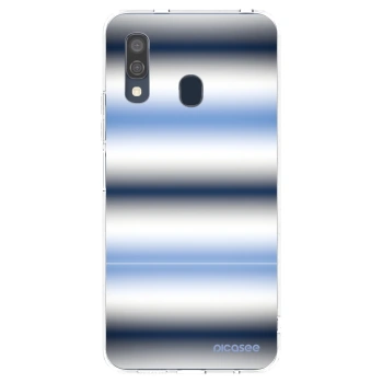 Picasee átlátszó szilikon tok az alábbi mobiltelefonokra Samsung Galaxy A40 A405F - Static Lines