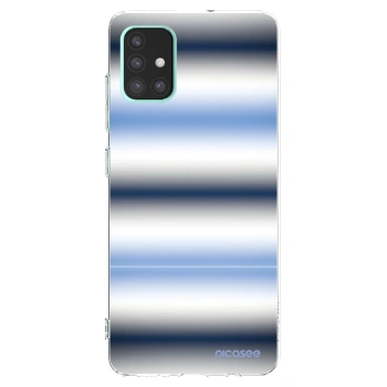 Picasee átlátszó szilikon tok az alábbi mobiltelefonokra Samsung Galaxy A51 A515F - Static Lines