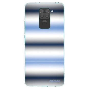 Picasee fekete szilikon tok az alábbi mobiltelefonokra Xiaomi Redmi Note 9 - Static Lines