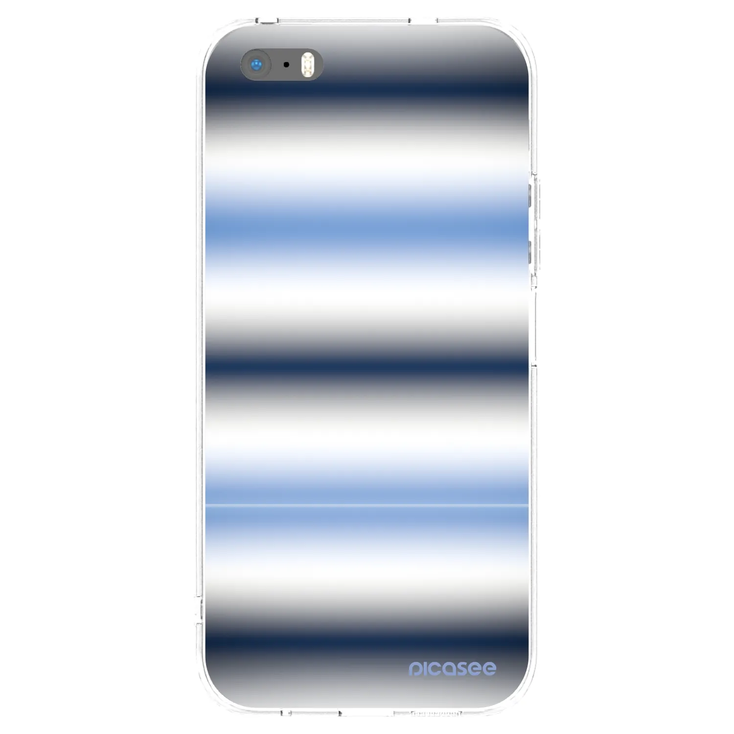 Picasee átlátszó szilikon tok az alábbi mobiltelefonokra Apple iPhone 6 Plus/6S Plus - Static Lines