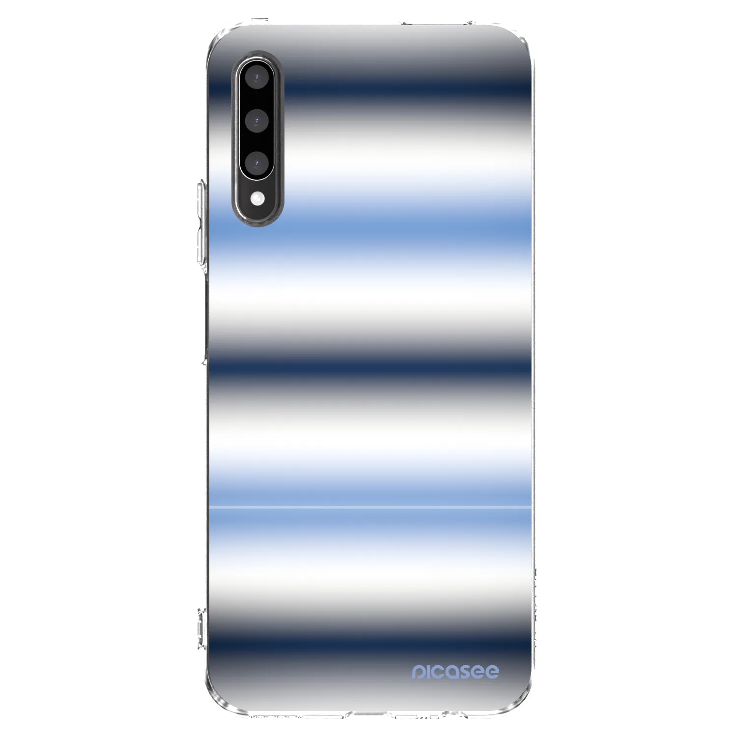Picasee átlátszó szilikon tok az alábbi mobiltelefonokra Honor 9X Pro - Static Lines