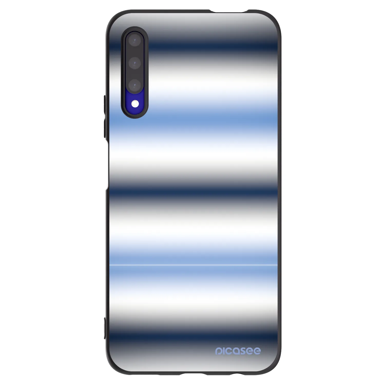 Picasee fekete szilikon tok az alábbi mobiltelefonokra Honor 9X Pro - Static Lines