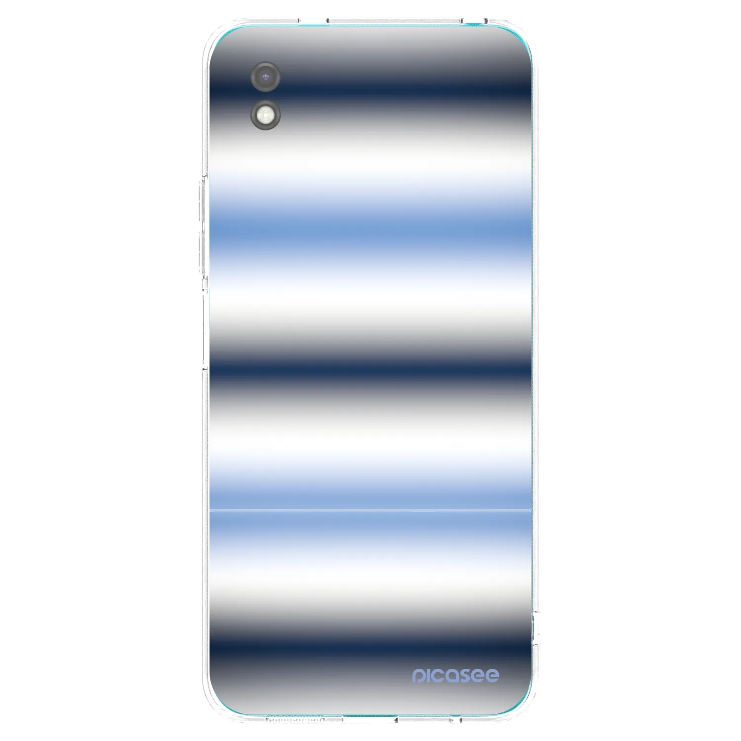 Picasee fekete szilikon tok az alábbi mobiltelefonokra Xiaomi Redmi 9A - Static Lines