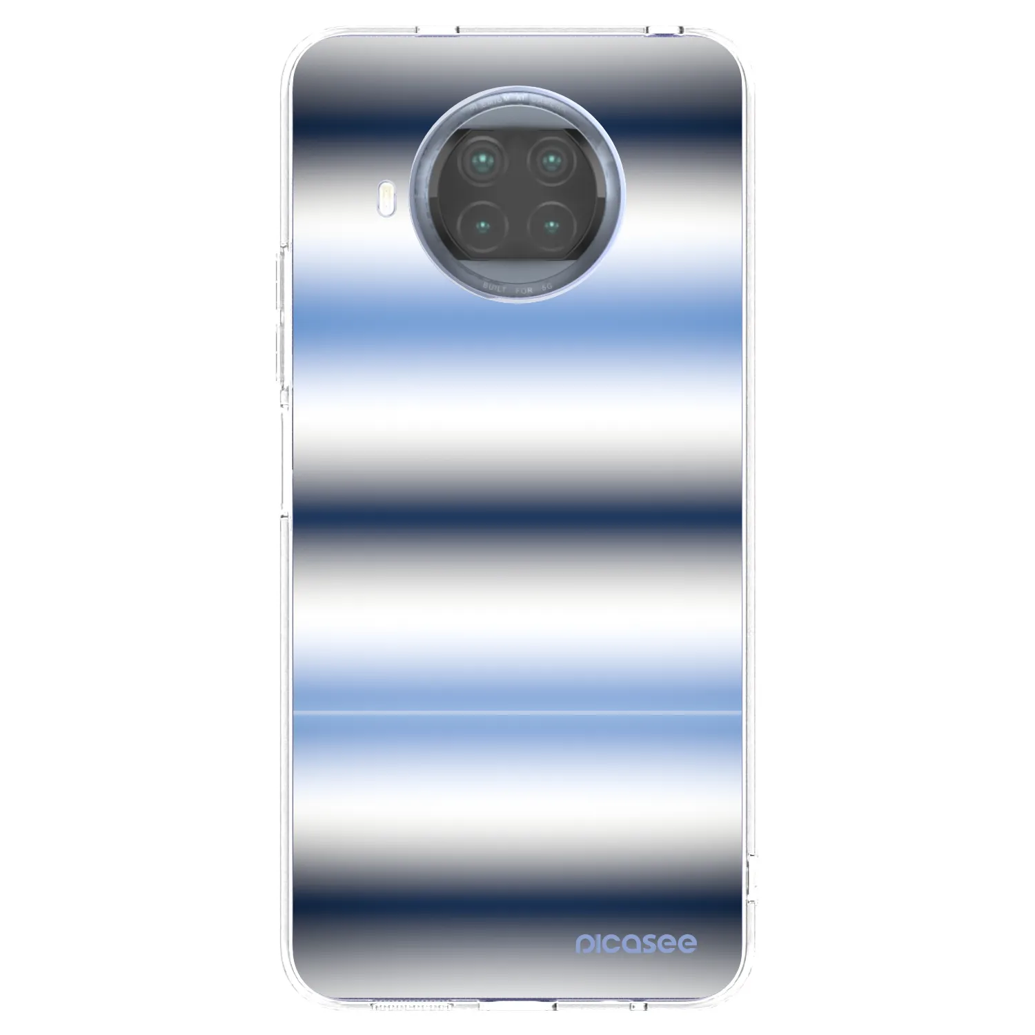 Picasee átlátszó szilikon tok az alábbi mobiltelefonokra Xiaomi Mi 10T Lite - Static Lines