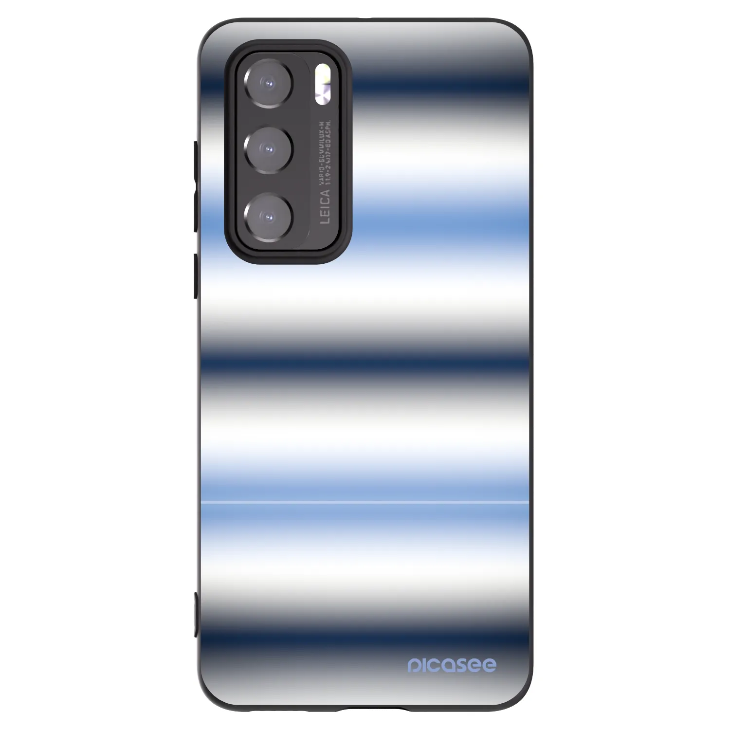 Picasee fekete szilikon tok az alábbi mobiltelefonokra Huawei P40 - Static Lines