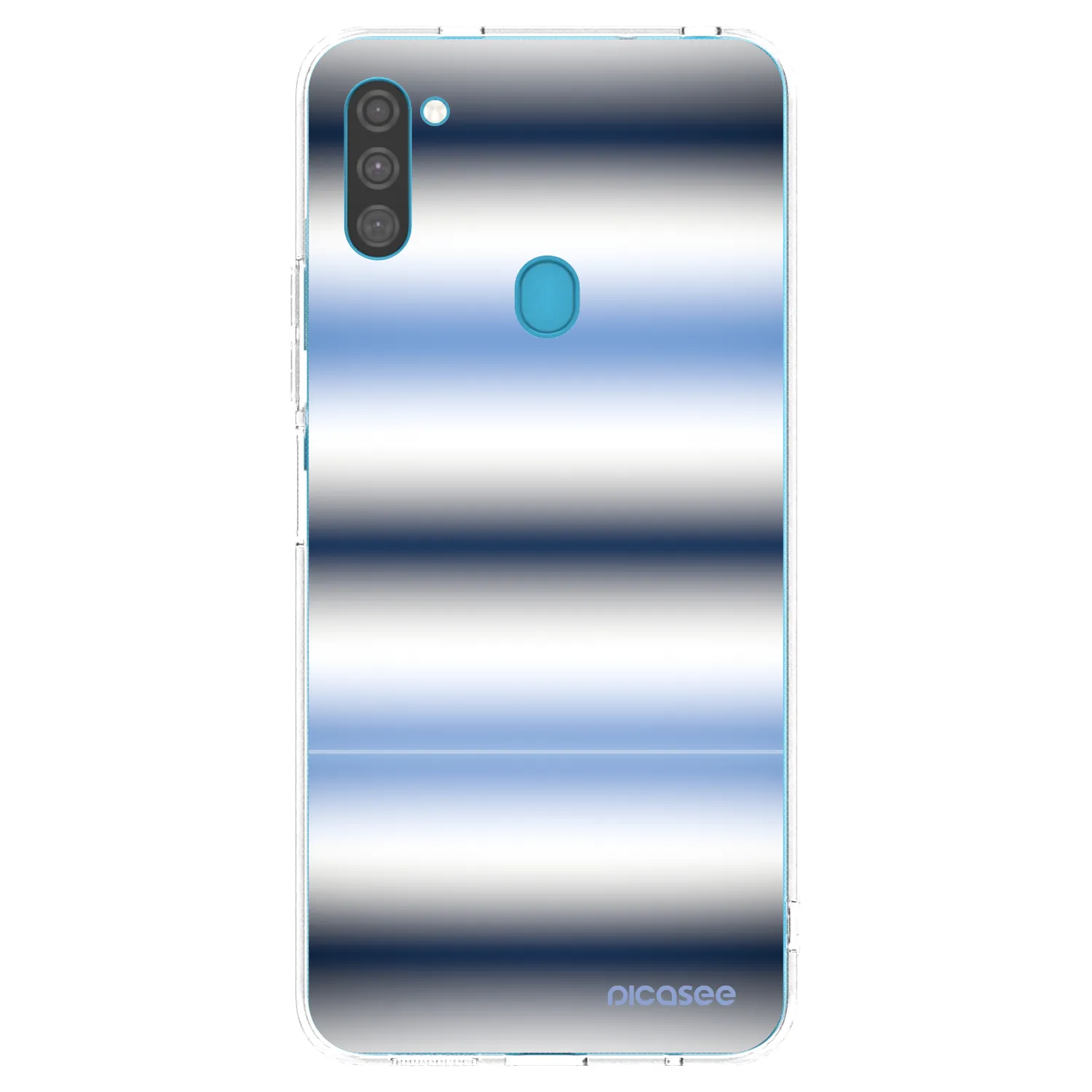 Picasee átlátszó szilikon tok az alábbi mobiltelefonokra Samsung Galaxy M11 - Static Lines