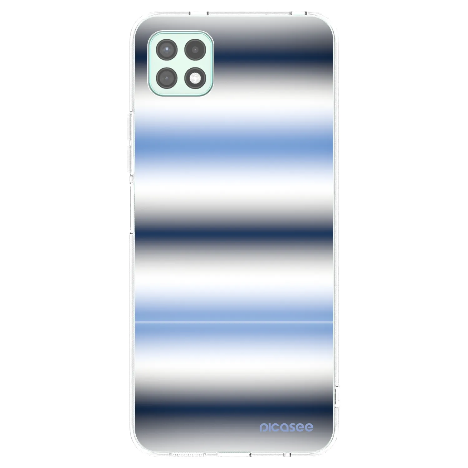 Picasee átlátszó szilikon tok az alábbi mobiltelefonokra Samsung Galaxy A22 A226B 5G - Static Lines