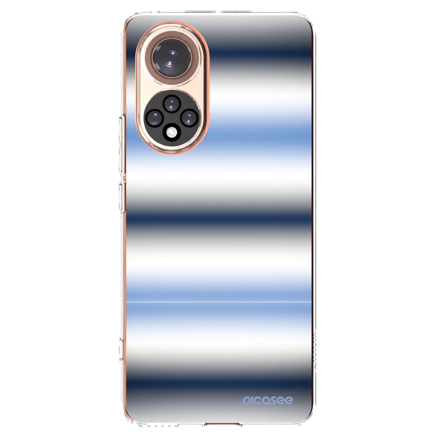Picasee átlátszó szilikon tok az alábbi mobiltelefonokra Honor 50 5G - Static Lines