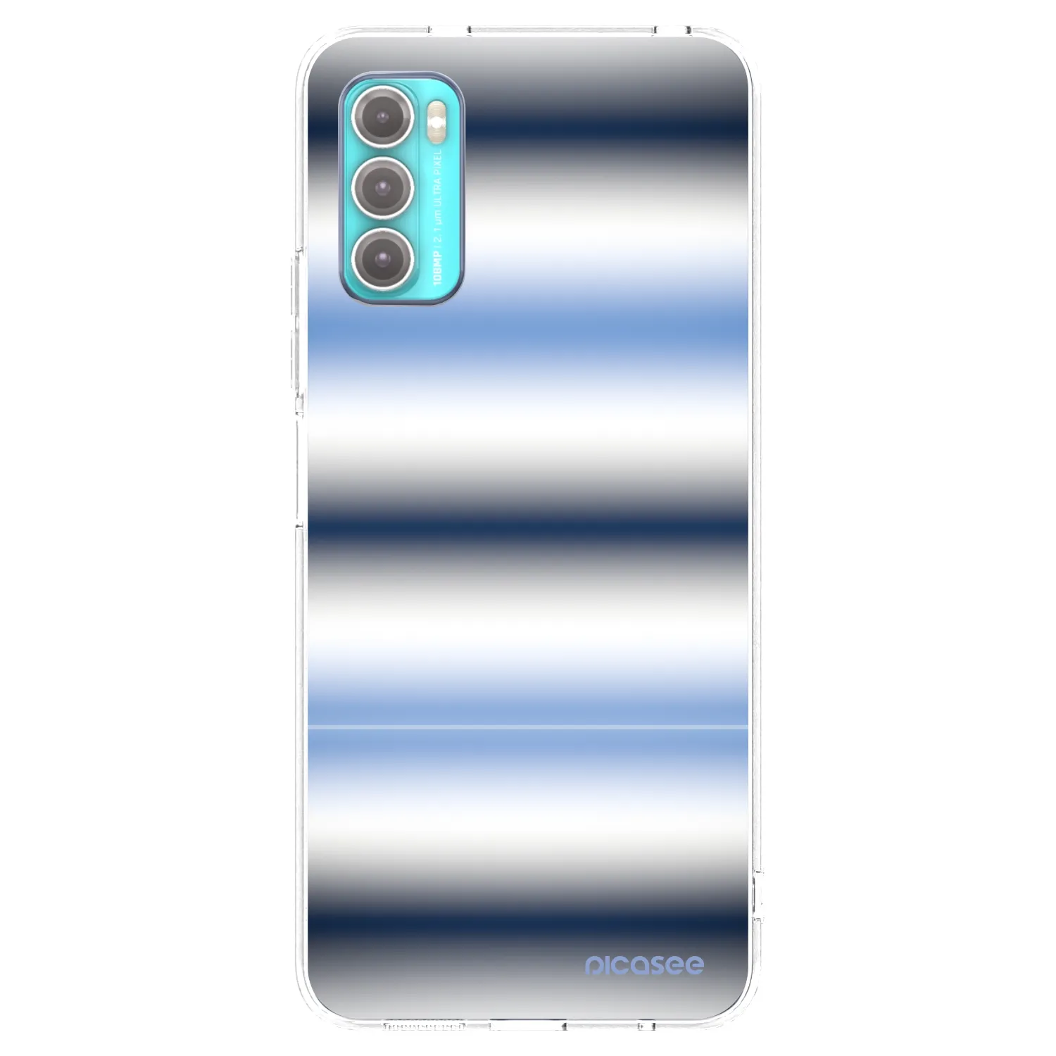 Picasee átlátszó szilikon tok az alábbi mobiltelefonokra Motorola Moto G60 - Static Lines