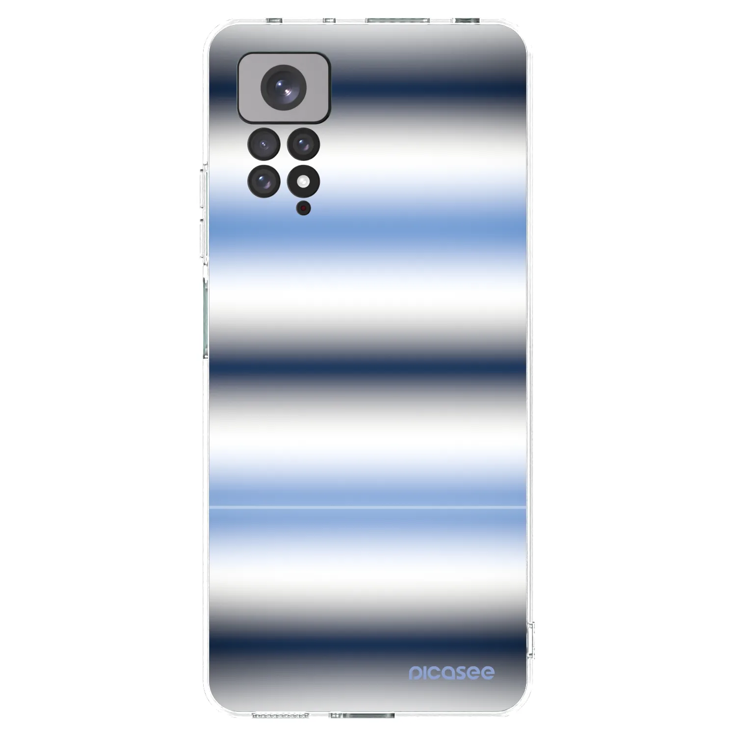 Picasee átlátszó szilikon tok az alábbi mobiltelefonokra Xiaomi Redmi Note 11 - Static Lines