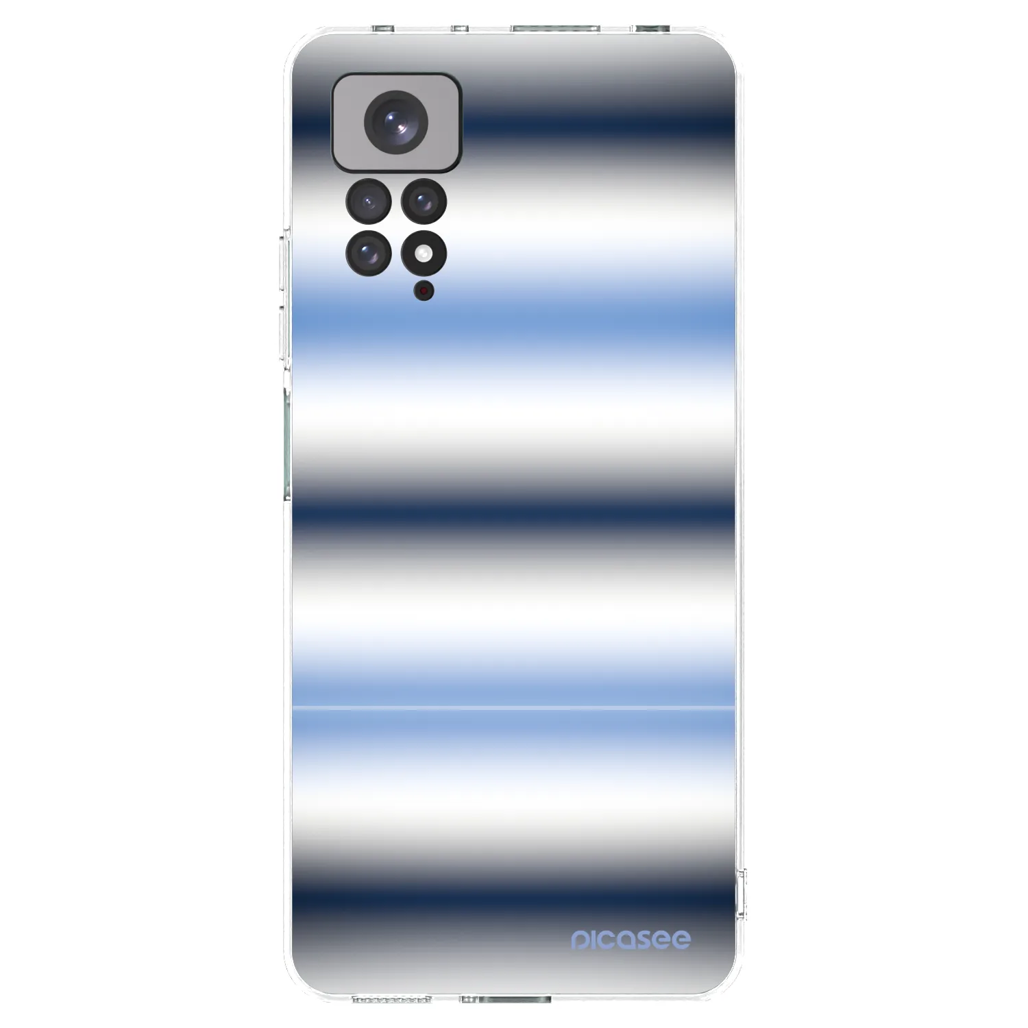 Picasee átlátszó szilikon tok az alábbi mobiltelefonokra Xiaomi Redmi Note 11S 4G - Static Lines