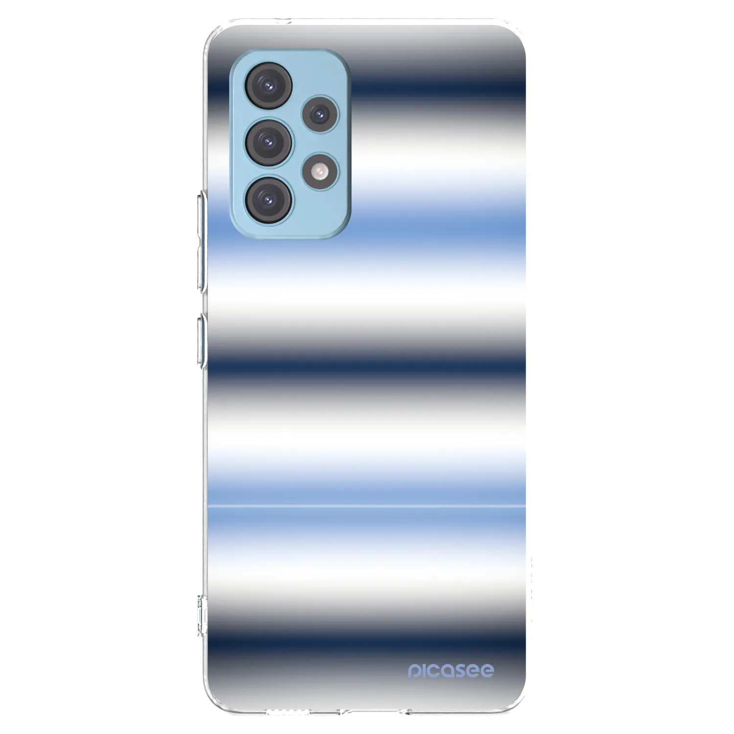 Picasee átlátszó szilikon tok az alábbi mobiltelefonokra Samsung Galaxy A53 5G A536 - Static Lines