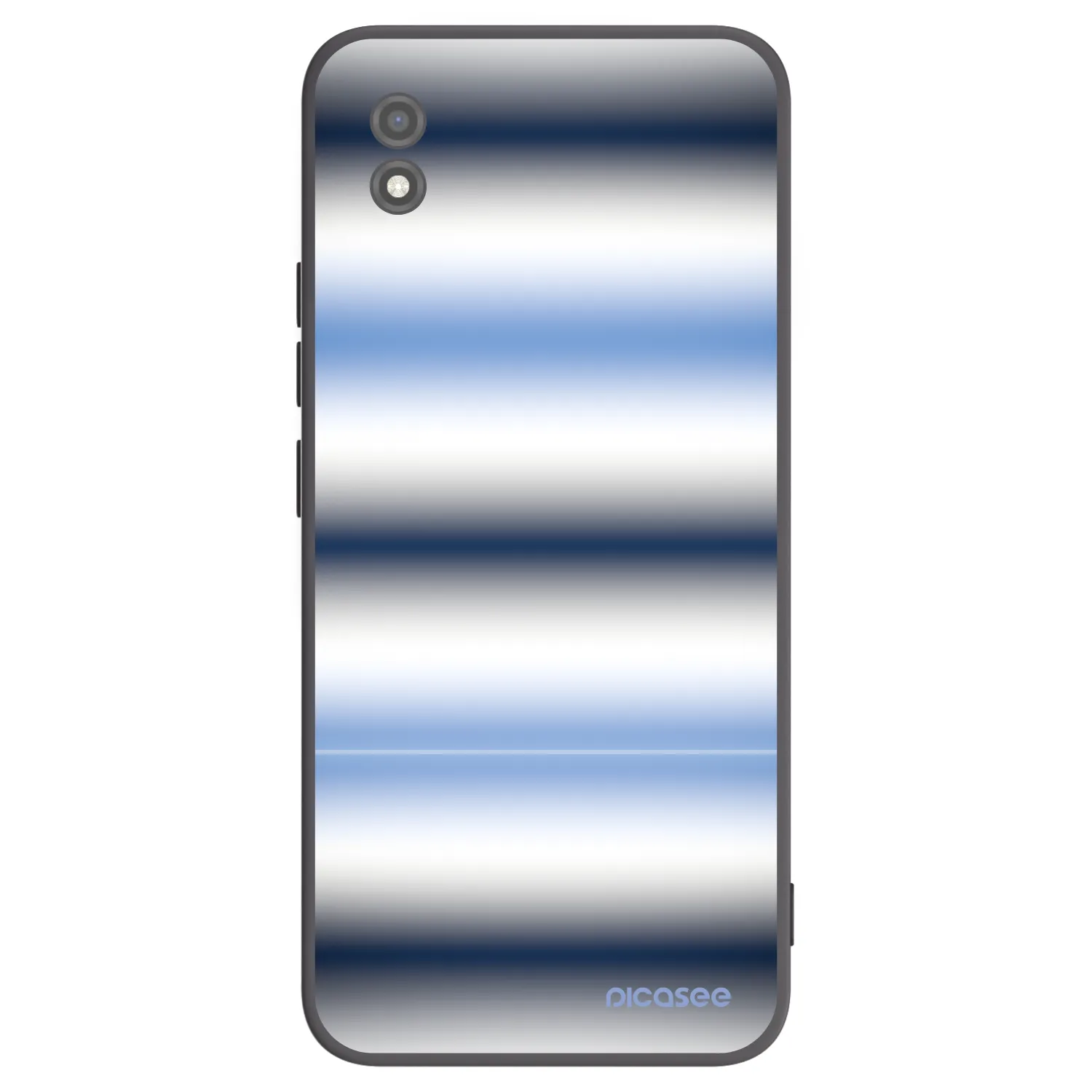 Picasee fekete szilikon tok az alábbi mobiltelefonokra Realme C11 (2021) - Static Lines