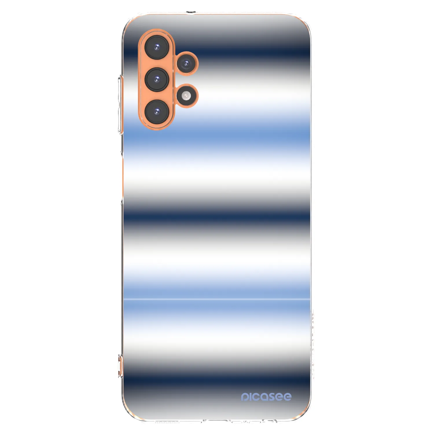 Picasee átlátszó szilikon tok az alábbi mobiltelefonokra Samsung Galaxy A13 4G A135 - Static Lines
