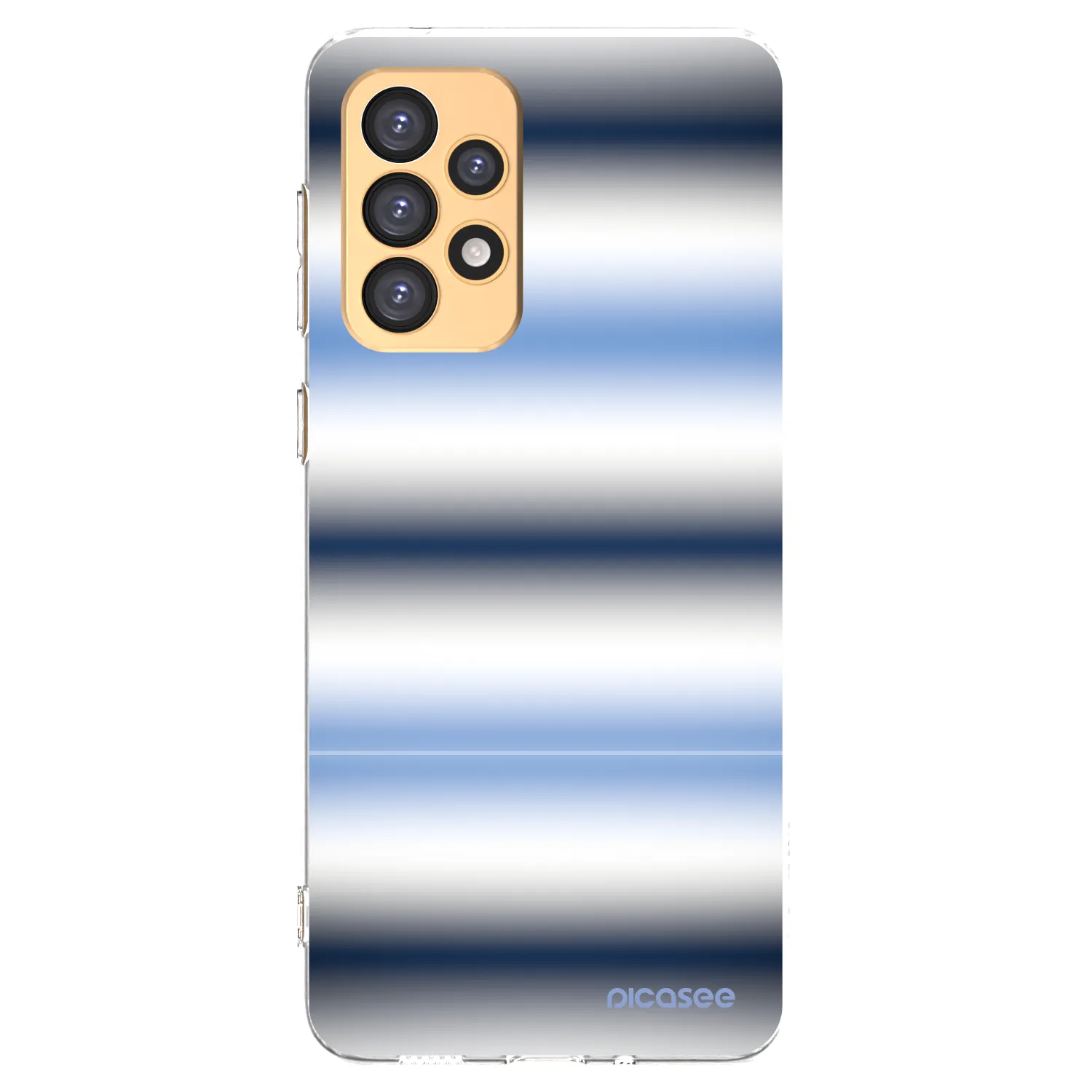 Picasee átlátszó szilikon tok az alábbi mobiltelefonokra Samsung Galaxy A33 5G A336 - Static Lines