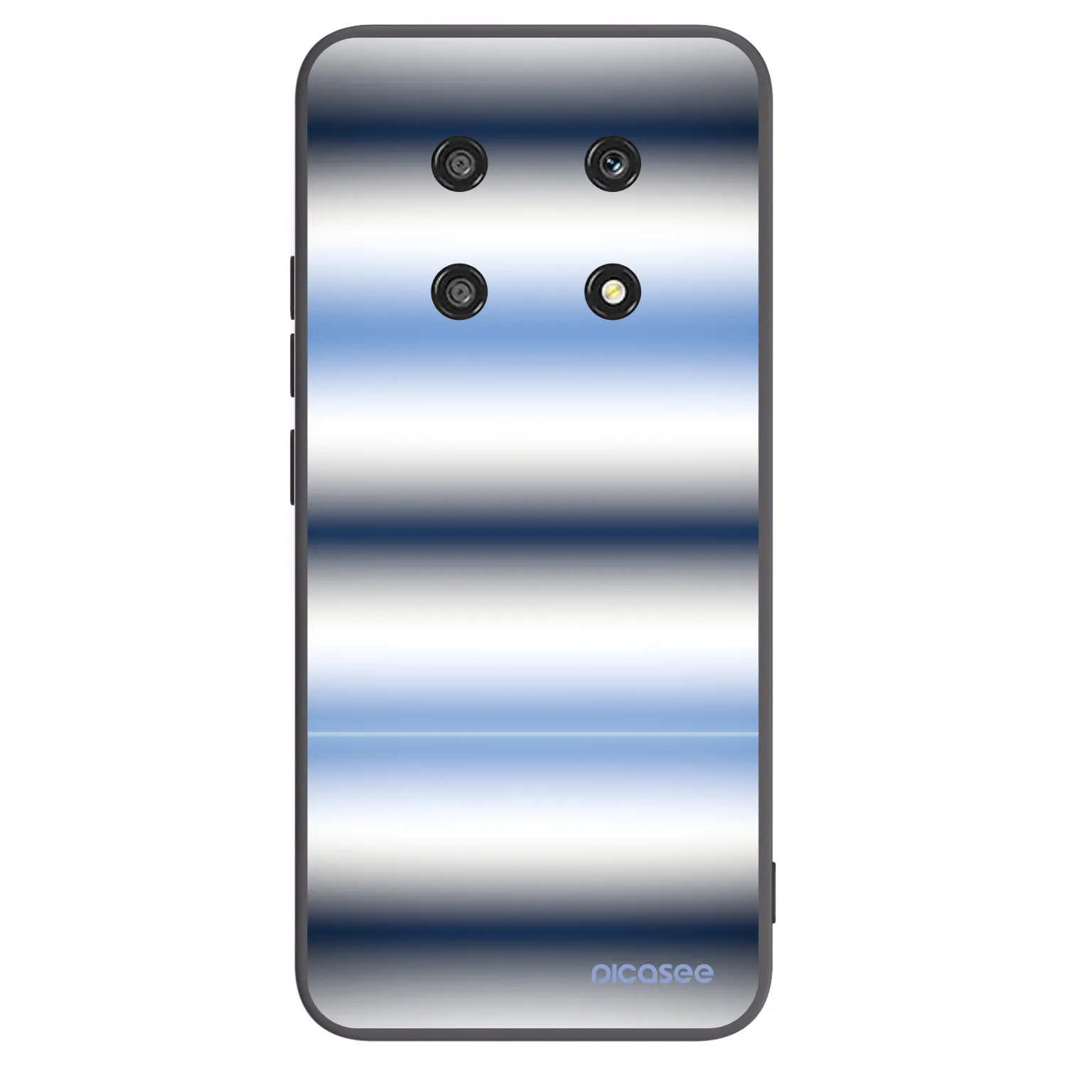 Picasee fekete szilikon tok az alábbi mobiltelefonokra Honor Magic4 Lite 5G - Static Lines