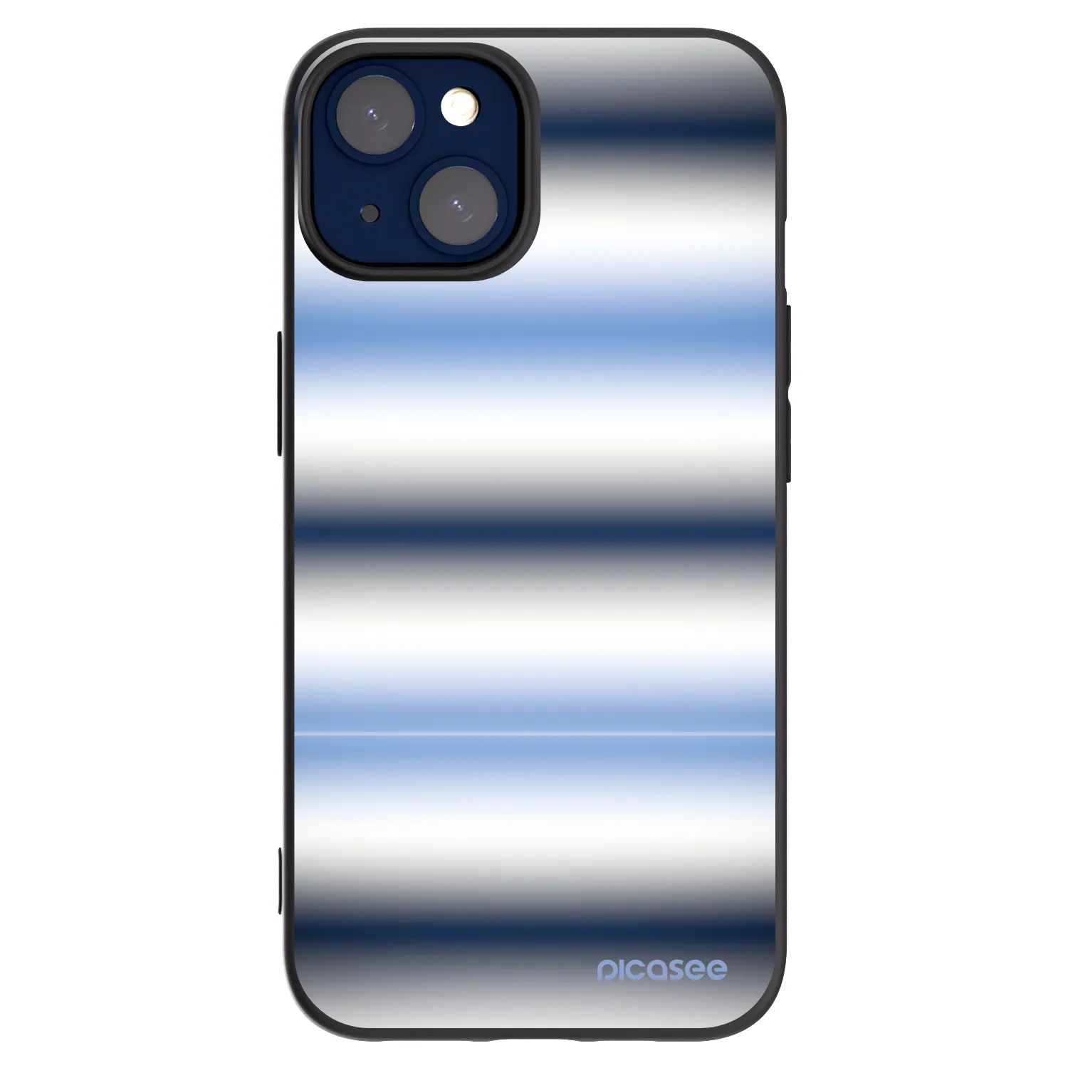 Picasee fekete szilikon tok az alábbi mobiltelefonokra Apple iPhone 14 - Static Lines