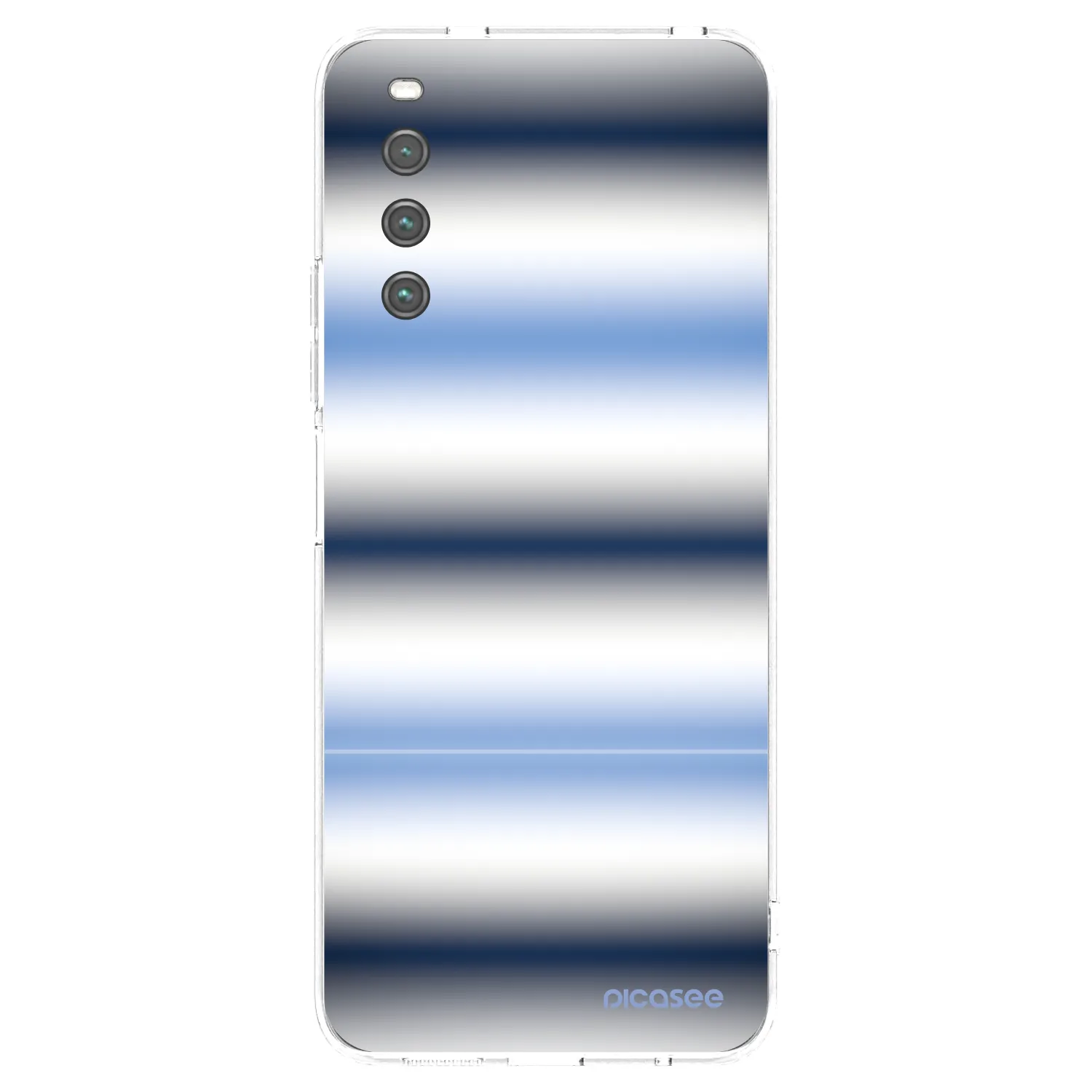 Picasee átlátszó szilikon tok az alábbi mobiltelefonokra Sony Xperia 10 IV 5G - Static Lines