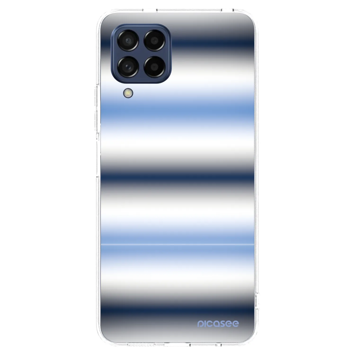 Picasee átlátszó szilikon tok az alábbi mobiltelefonokra Samsung Galaxy M53 5G - Static Lines