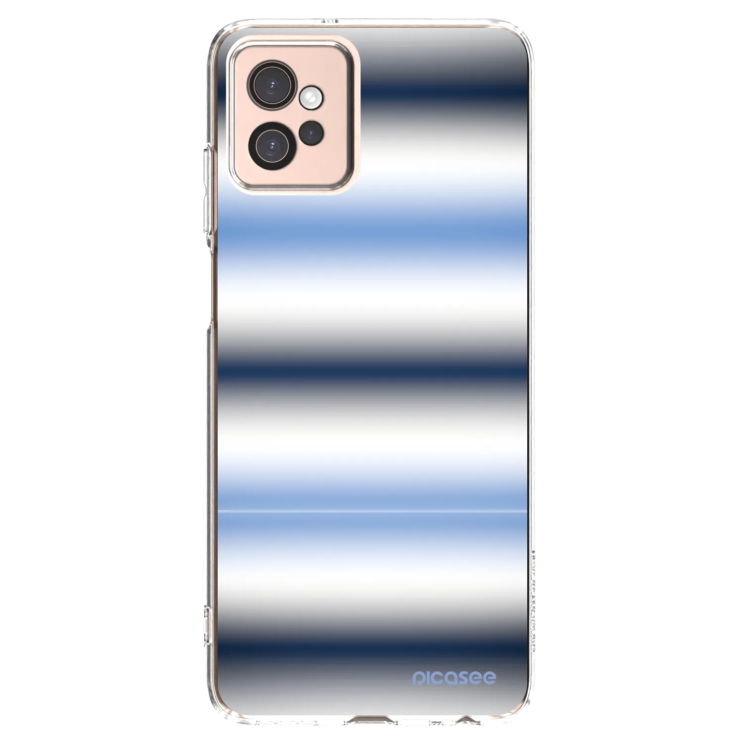 Picasee átlátszó szilikon tok az alábbi mobiltelefonokra Motorola Moto G32 - Static Lines