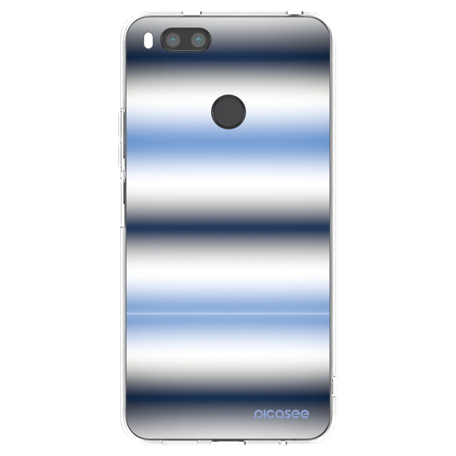 Picasee átlátszó szilikon tok az alábbi mobiltelefonokra Xiaomi Redmi A1 - Static Lines