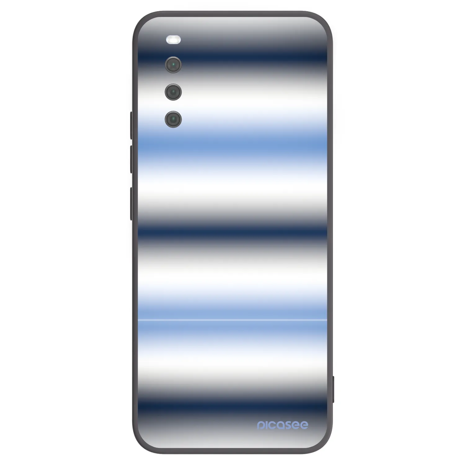 Picasee fekete szilikon tok az alábbi mobiltelefonokra Sony Xperia 10 III - Static Lines