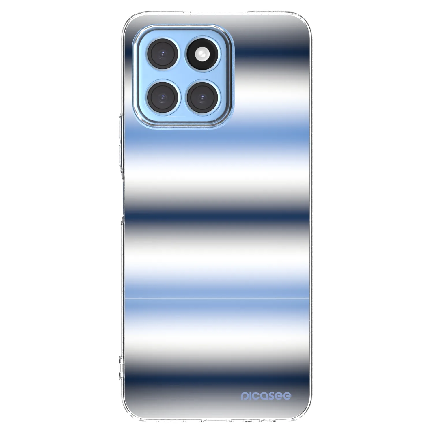 Picasee átlátszó szilikon tok az alábbi mobiltelefonokra Honor X6 - Static Lines