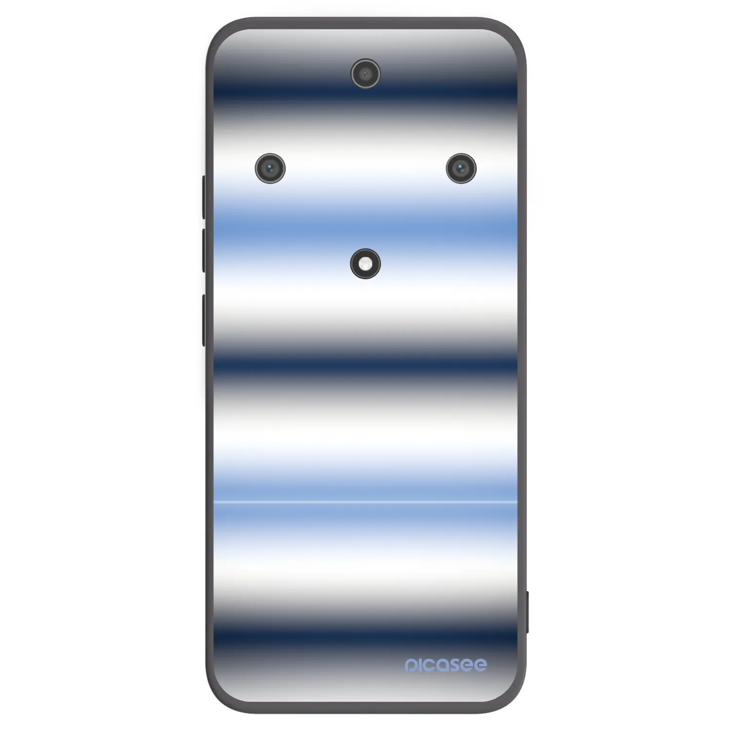 Picasee fekete szilikon tok az alábbi mobiltelefonokra Honor Magic5 Lite 5G - Static Lines