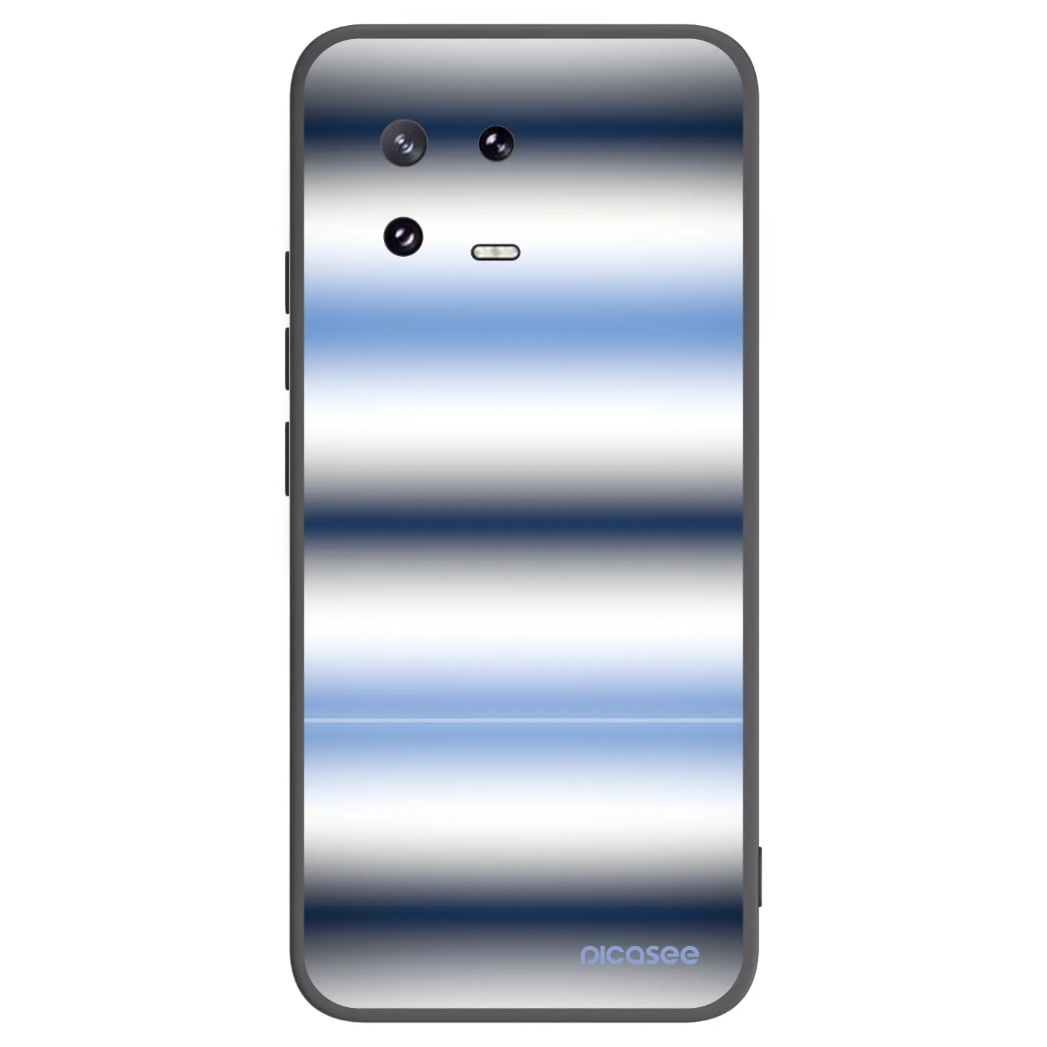 Picasee fekete szilikon tok az alábbi mobiltelefonokra Xiaomi 13 Pro - Static Lines