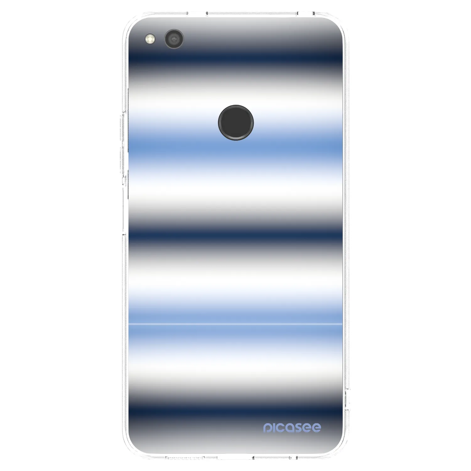 Picasee átlátszó szilikon tok az alábbi mobiltelefonokra Huawei P9 Lite 2017 - Static Lines