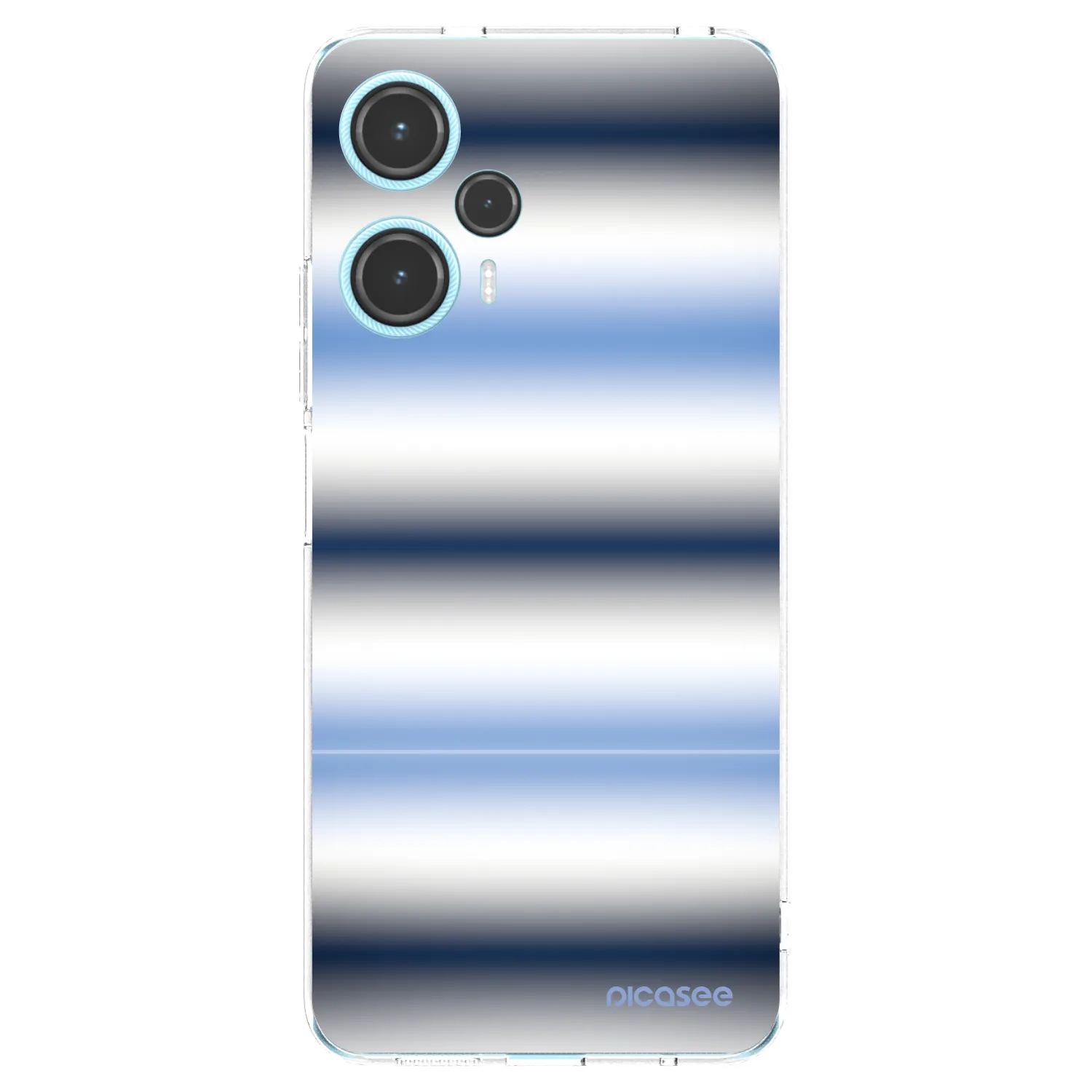 Picasee átlátszó szilikon tok az alábbi mobiltelefonokra Xiaomi Poco F5 - Static Lines