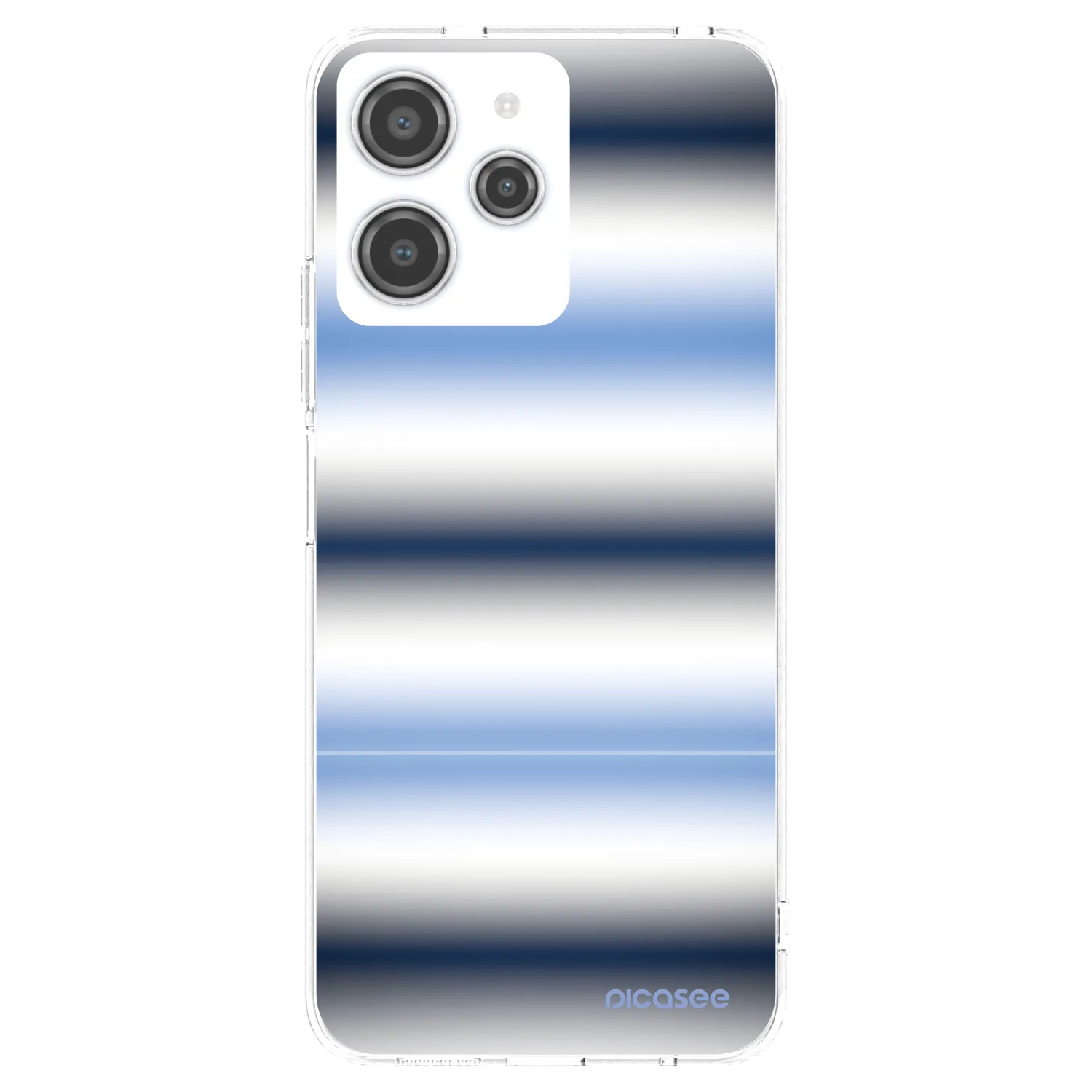 Picasee átlátszó szilikon tok az alábbi mobiltelefonokra Xiaomi Redmi 12 4G - Static Lines