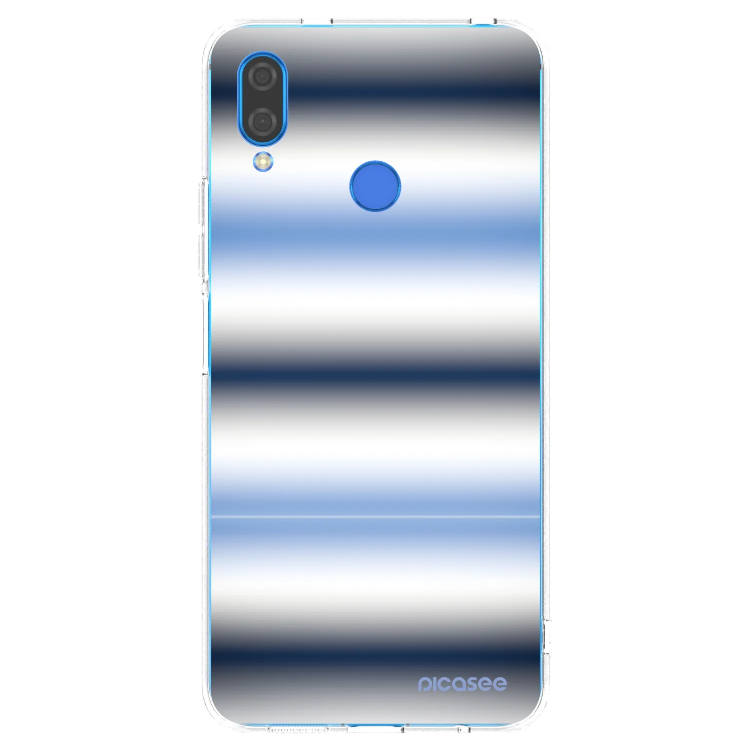 Picasee átlátszó szilikon tok az alábbi mobiltelefonokra Huawei Nova 3i - Static Lines