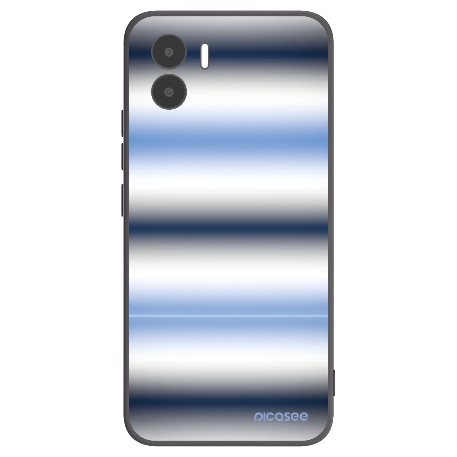 Picasee fekete szilikon tok az alábbi mobiltelefonokra Xiaomi Redmi A2 - Static Lines