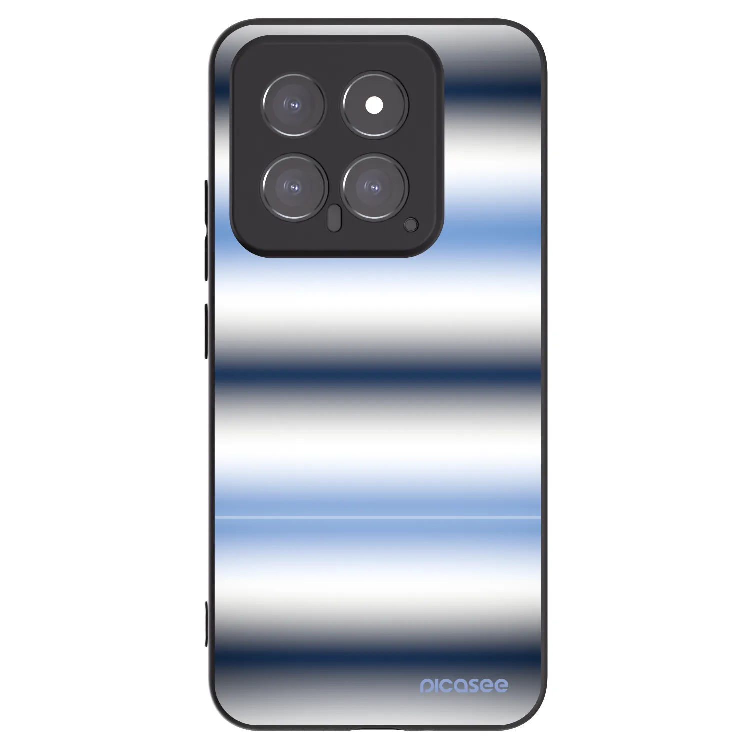 Picasee fekete szilikon tok az alábbi mobiltelefonokra Xiaomi 14 - Static Lines