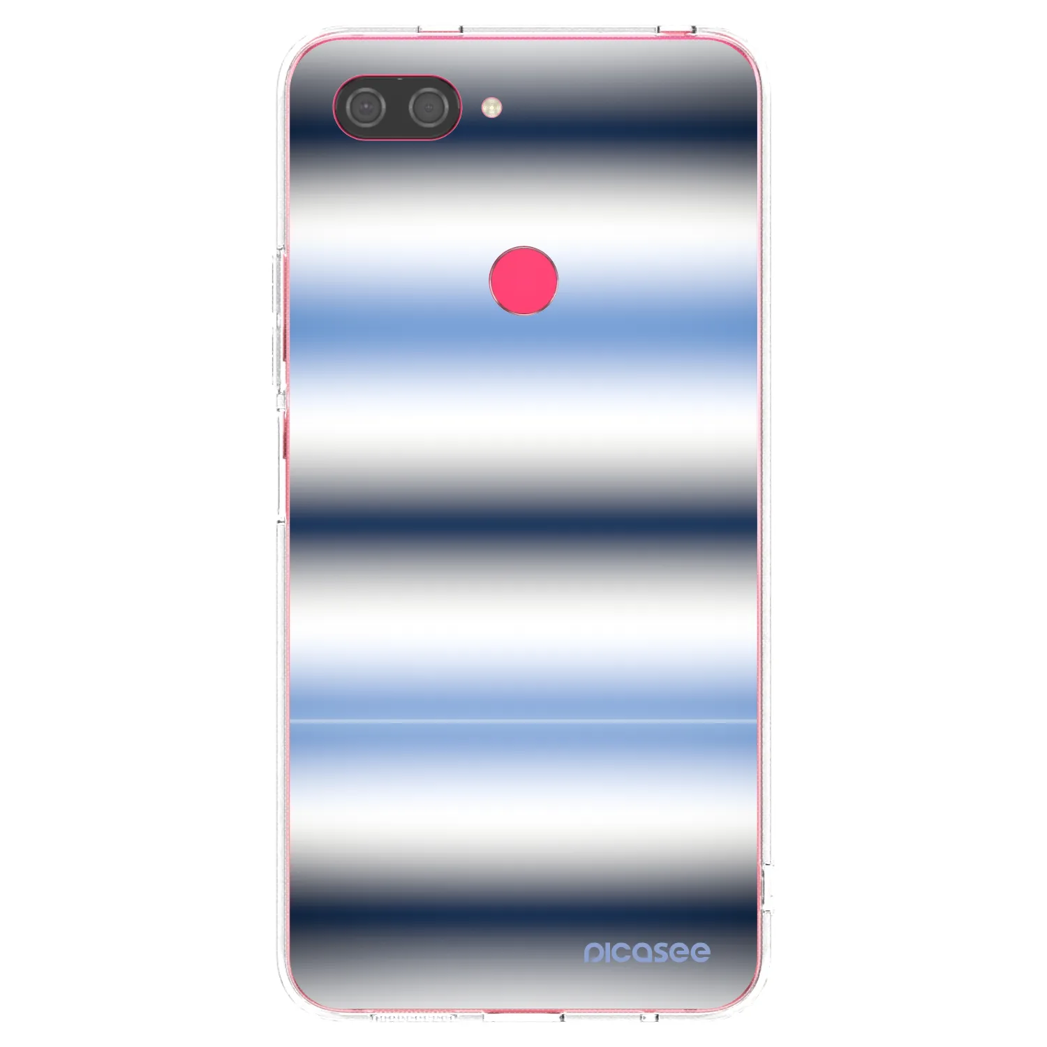 Picasee átlátszó szilikon tok az alábbi mobiltelefonokra Xiaomi Mi 8 Lite - Static Lines