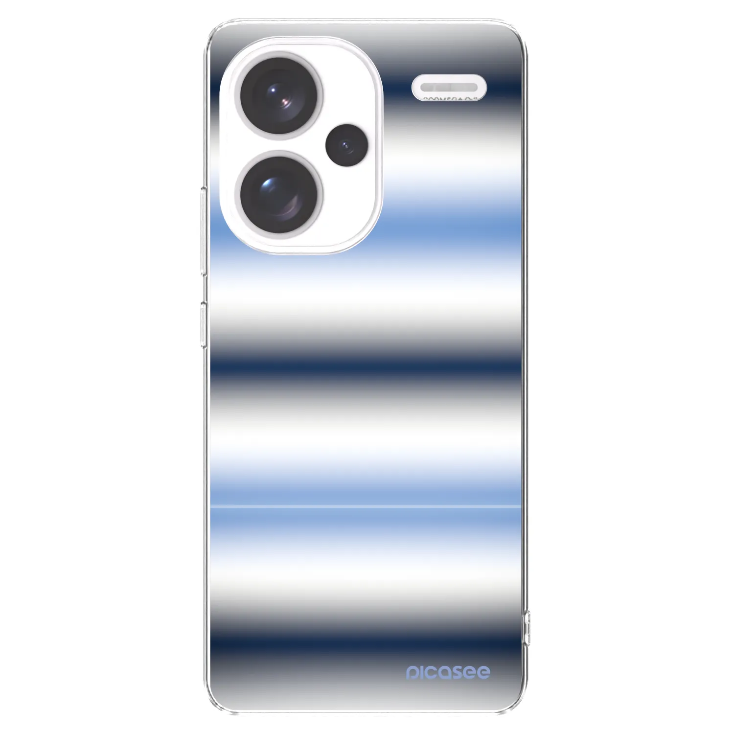 Picasee átlátszó szilikon tok az alábbi mobiltelefonokra Xiaomi Redmi Note 13 Pro+ 5G - Static Lines