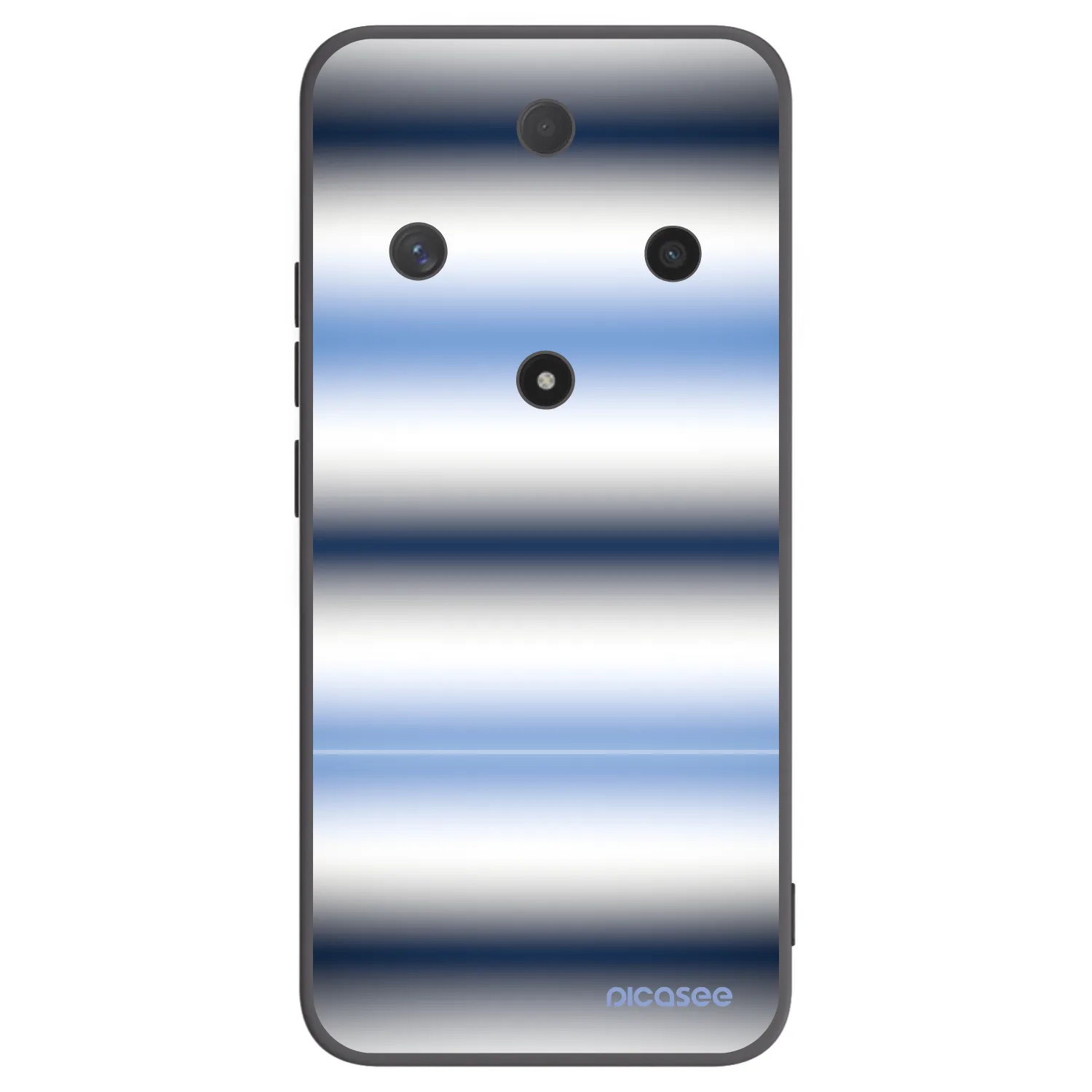 Picasee fekete szilikon tok az alábbi mobiltelefonokra Honor Magic6 Lite 5G - Static Lines