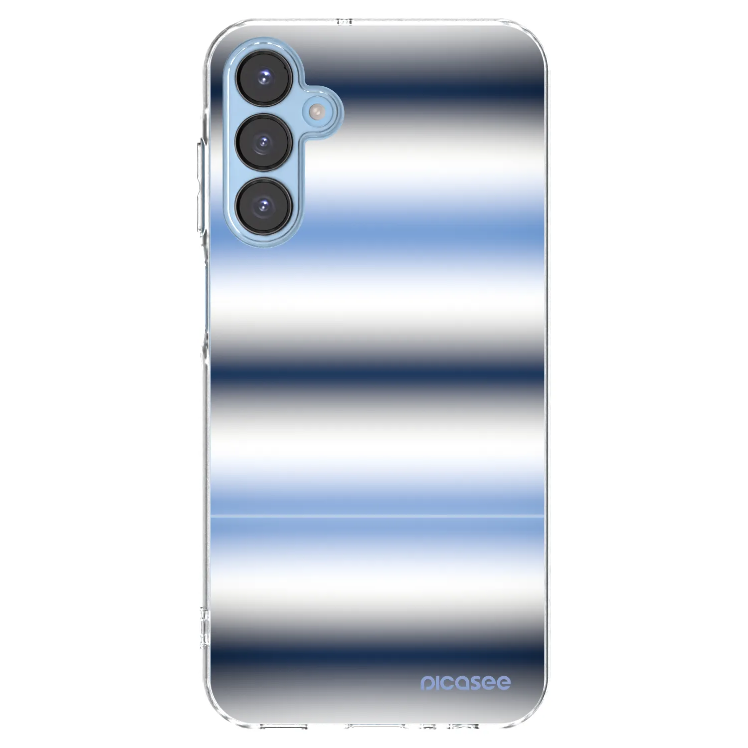 Picasee átlátszó szilikon tok az alábbi mobiltelefonokra Samsung Galaxy A15 A156B 5G - Static Lines