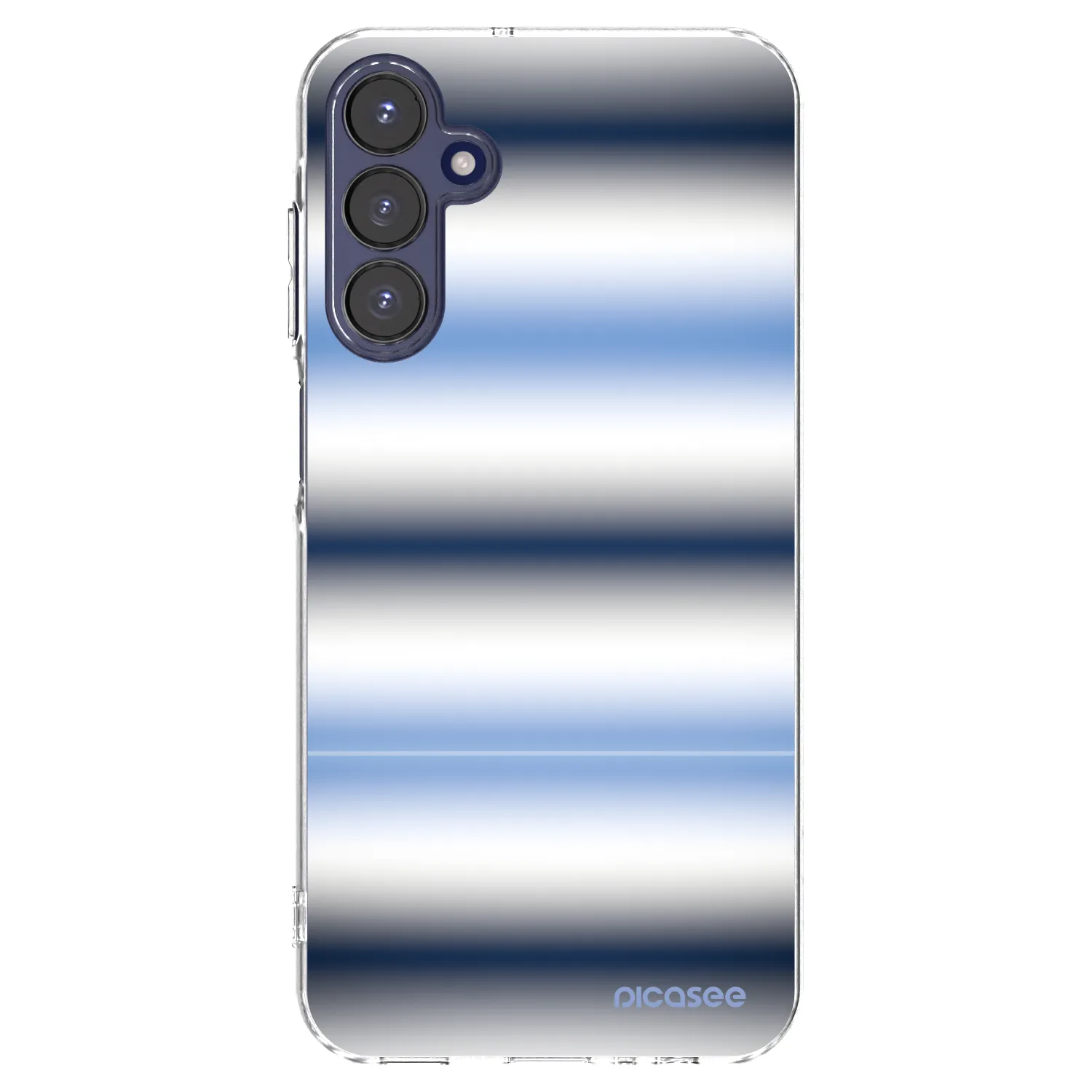 Picasee átlátszó szilikon tok az alábbi mobiltelefonokra Samsung Galaxy A15 A155F 4G - Static Lines