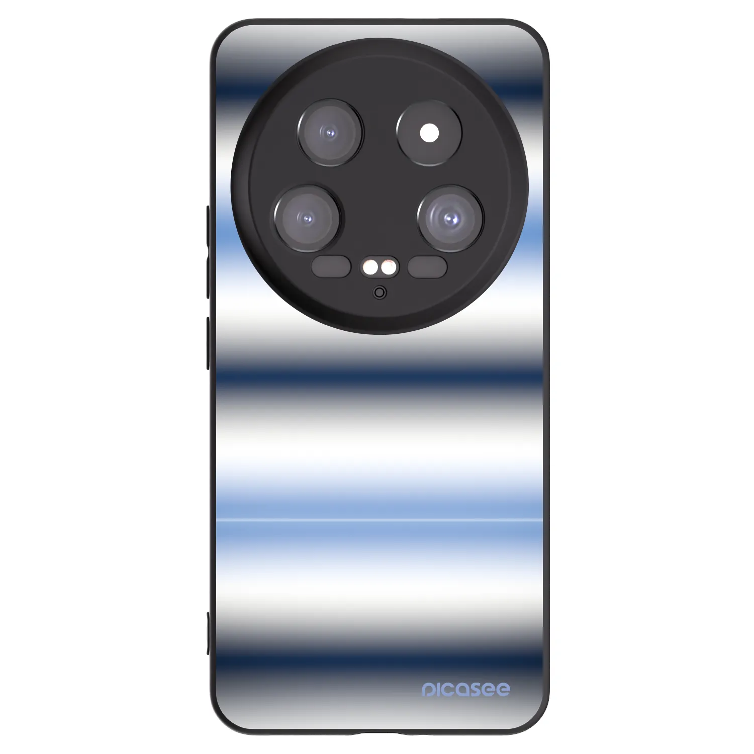 Picasee fekete szilikon tok az alábbi mobiltelefonokra Xiaomi 14 Ultra - Static Lines