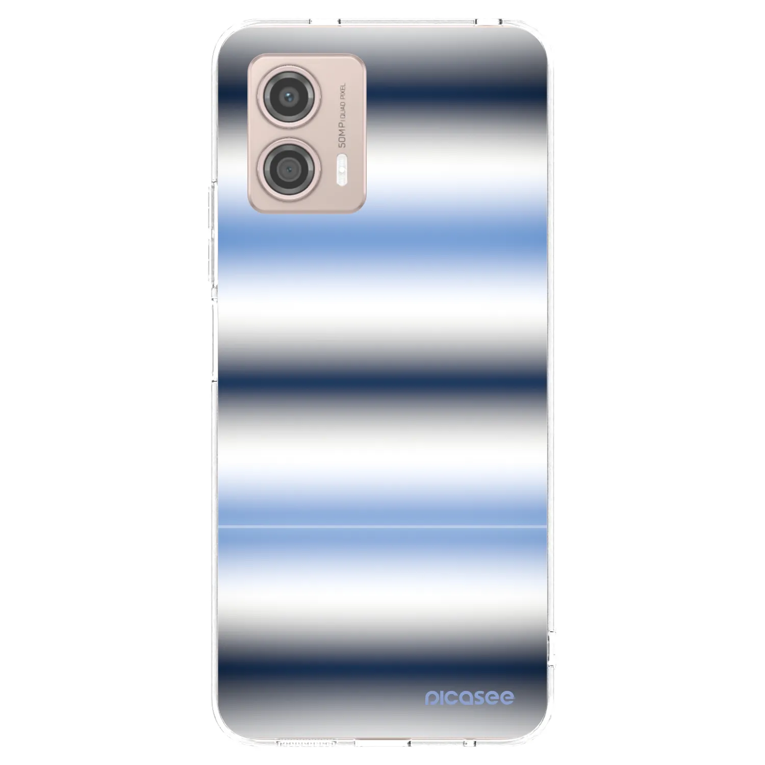 Picasee átlátszó szilikon tok az alábbi mobiltelefonokra Motorola Moto G53 5G - Static Lines