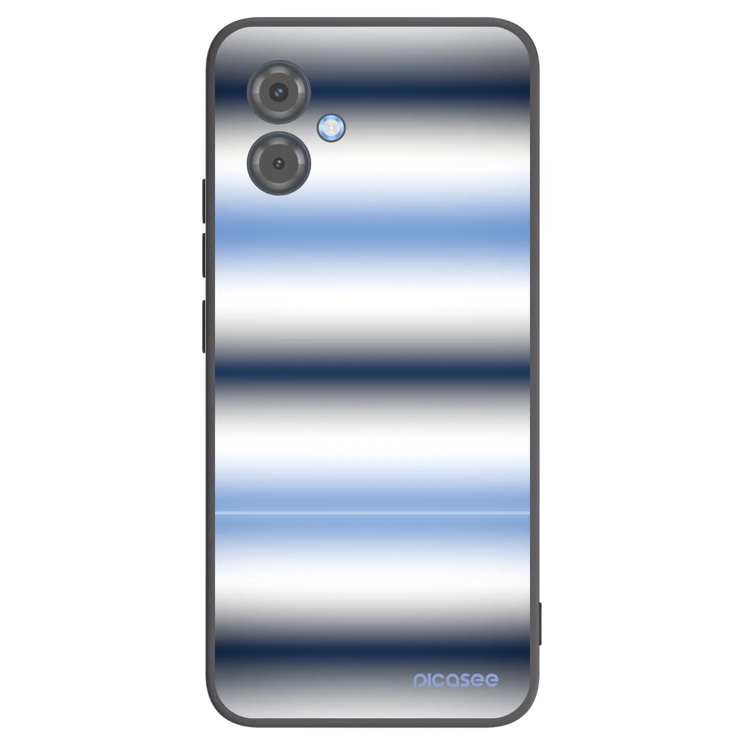 Picasee fekete szilikon tok az alábbi mobiltelefonokra Motorola Moto G14 - Static Lines
