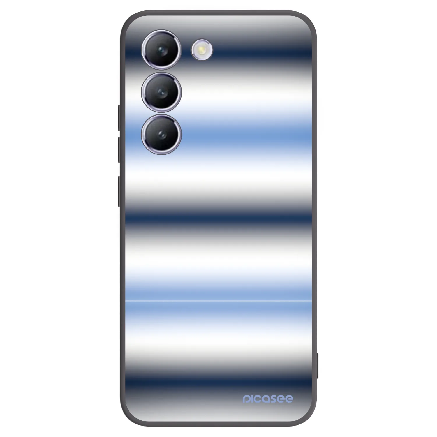 Picasee fekete szilikon tok az alábbi mobiltelefonokra Vivo V40 SE 5G - Static Lines
