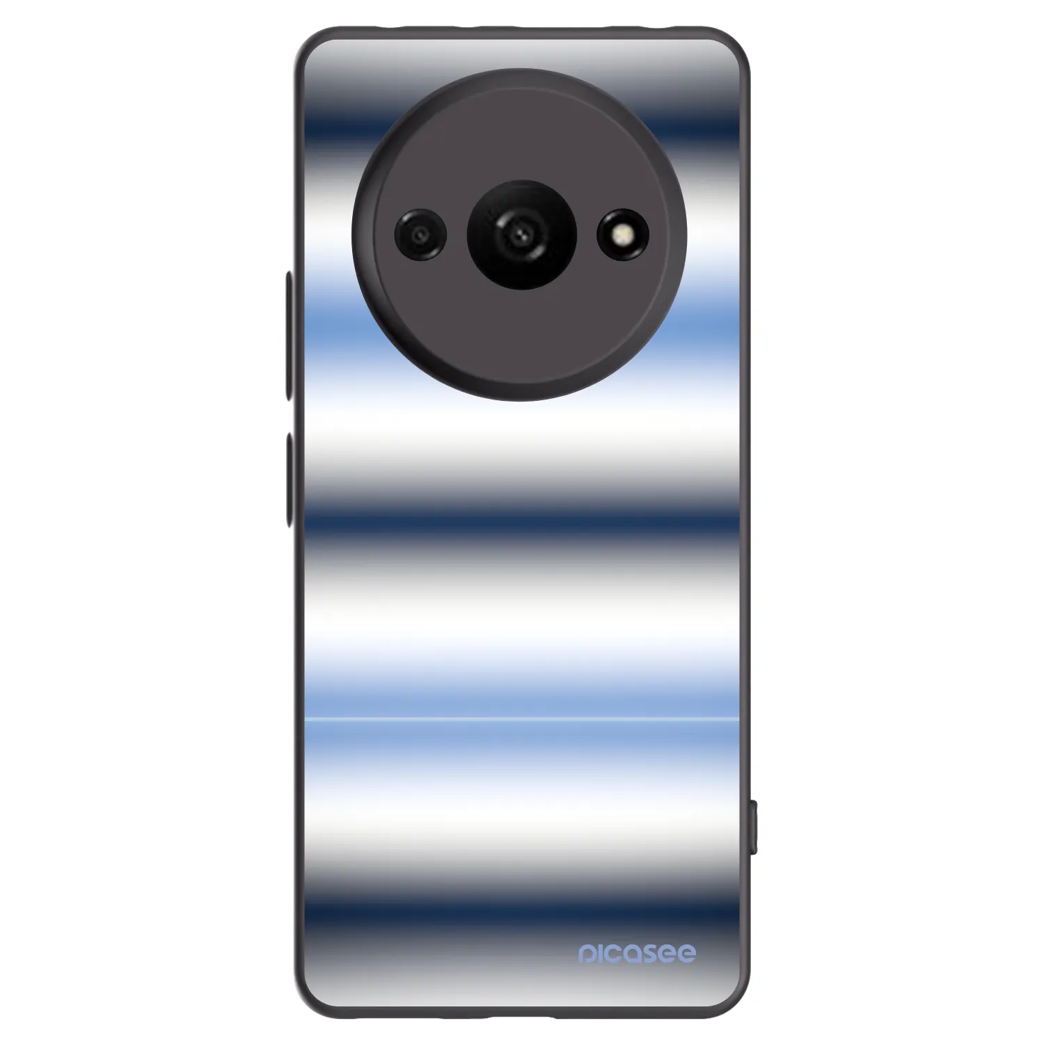 Picasee fekete szilikon tok az alábbi mobiltelefonokra Xiaomi Redmi A3 - Static Lines