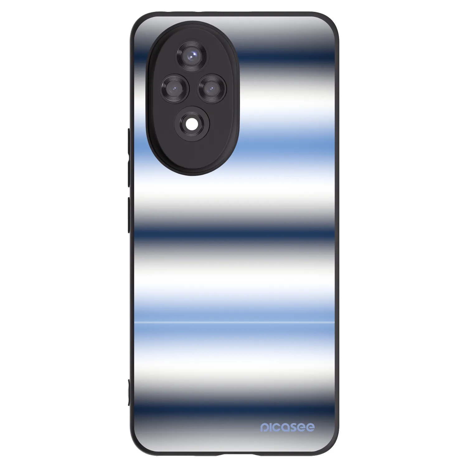 Picasee fekete szilikon tok az alábbi mobiltelefonokra Honor 200 Pro 5G - Static Lines