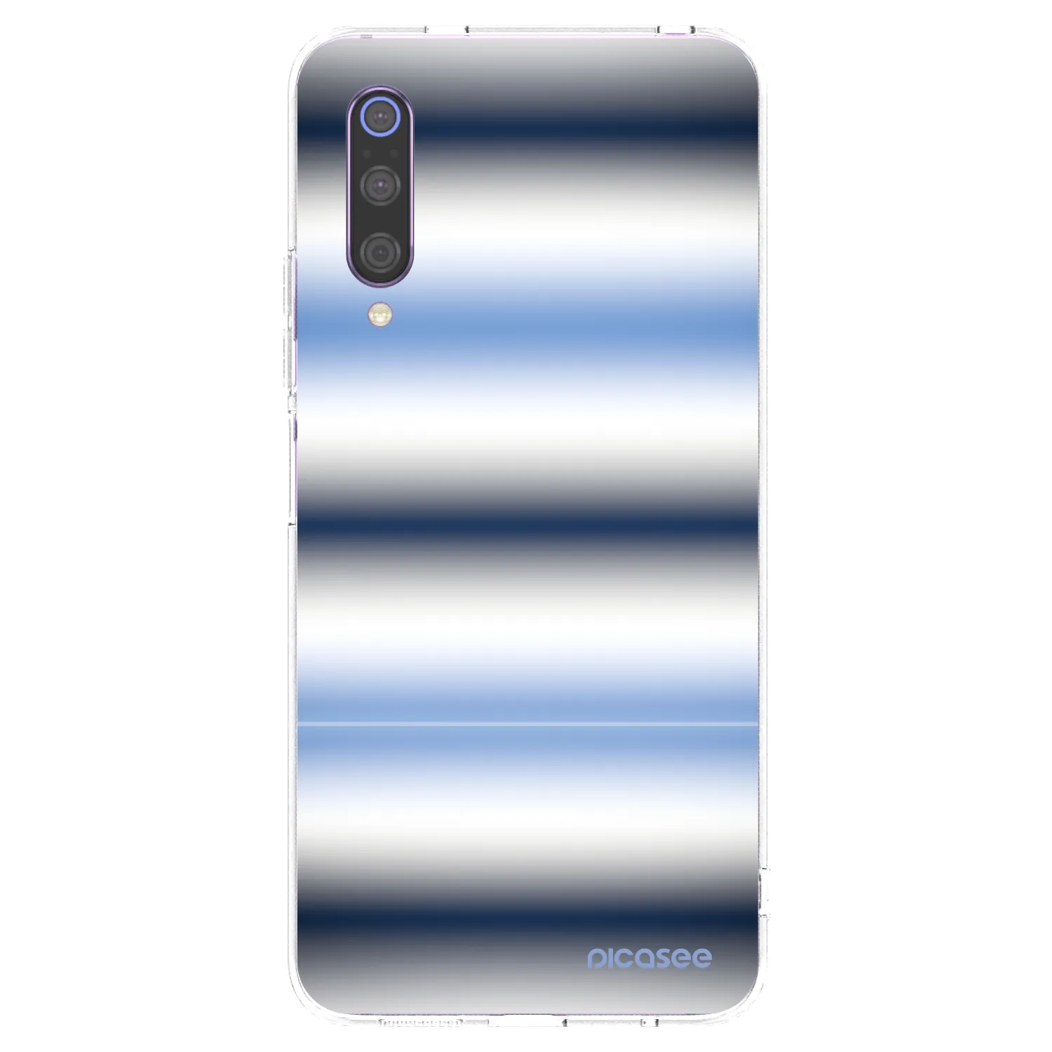 Picasee átlátszó szilikon tok az alábbi mobiltelefonokra Xiaomi Mi 9 - Static Lines