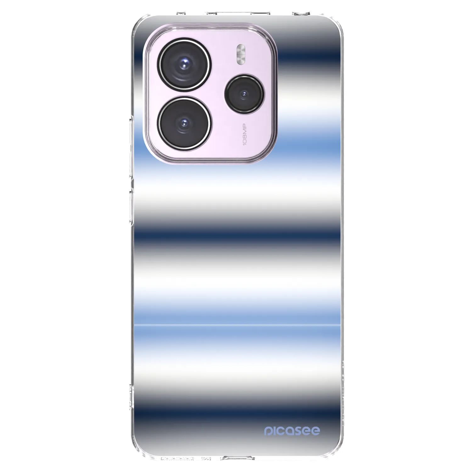 Picasee átlátszó szilikon tok az alábbi mobiltelefonokra Xiaomi Redmi Note 14 5G - Static Lines