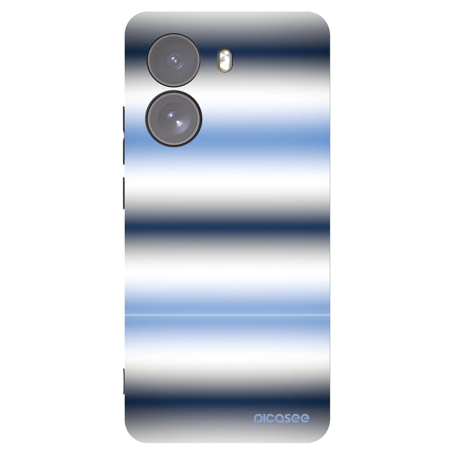 Picasee fekete szilikon tok az alábbi mobiltelefonokra Xiaomi Poco X7 - Static Lines